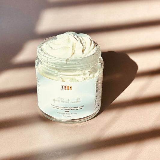 Spiced Biscuit Crumble Whipped Cream Topping