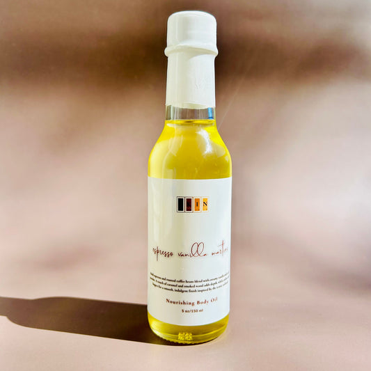 Espresso Vanilla Martini Syrup Topping