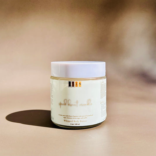 Spiced Biscuit Crumble Whipped Cream Topping