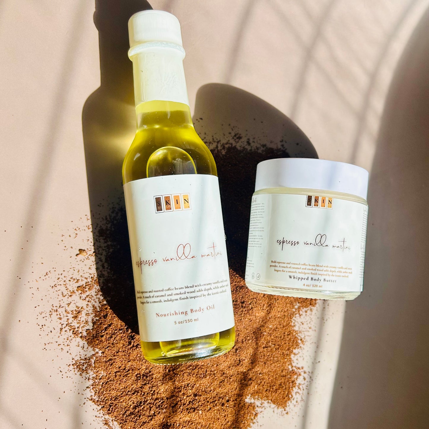 Espresso Vanilla Martini Syrup Topping