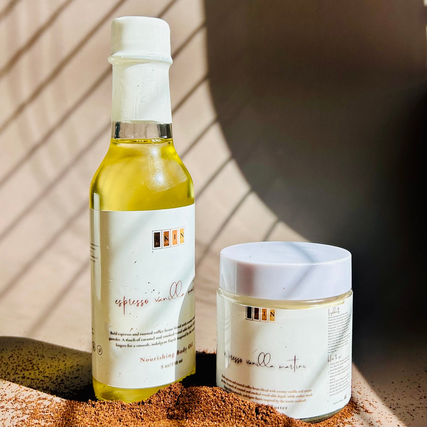 Espresso Vanilla Martini Syrup Topping