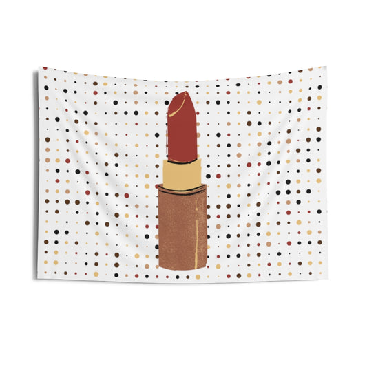 Lipstick Love Wall Tapestry